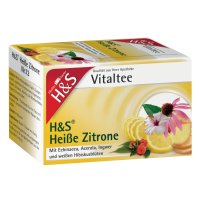 H&S heiße Zitrone Vitaltee Filterbeutel