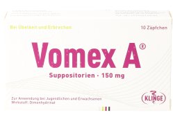 VOMEX A 150 mg Suppositorien