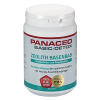 PANACEO Basic Detox Zeolith Basenbad Pulver