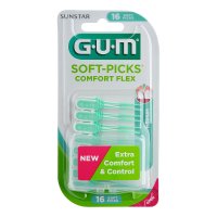 GUM Soft-Picks Comfort Flex regular