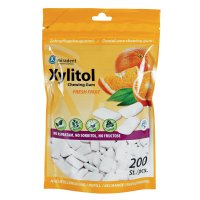 MIRADENT Xylitol Chewing Gum fresh fruit Refill