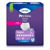 Vorratspackung TENA ProSkin Pants Night Super L | Einweghosen