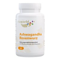 ASHWAGANDHA ROSENWURZ Komplex Kapseln