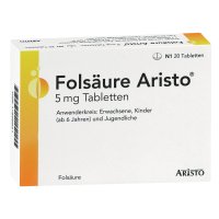 FOLSÄURE ARISTO 5 mg Tabletten