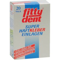 FITTYDENT super Haftkleber Einlagen