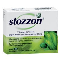 STOZZON Chlorophyll überzogene Tabletten