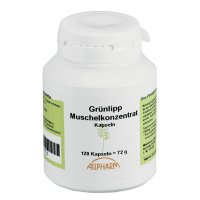 GRÜNLIPPMUSCHEL KONZENTRAT 500 mg Kapseln