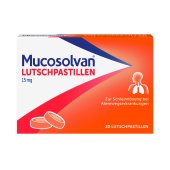 MUCOSOLVAN Lutschpastillen 15 mg