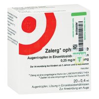 ZALERG ophtha sine Augentr.Einzeldosispipetten