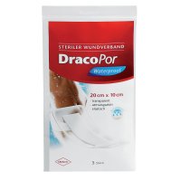 DRACOPOR waterproof Wundverband 10x20 cm steril