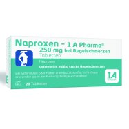 NAPROXEN-1A Pharma 250 mg b.Regelschmerzen Tabl.