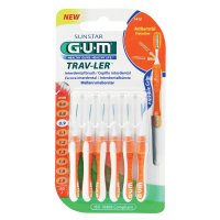 GUM TRAV-LER 0,9mm Kerze orange Intendent.+6Kappen