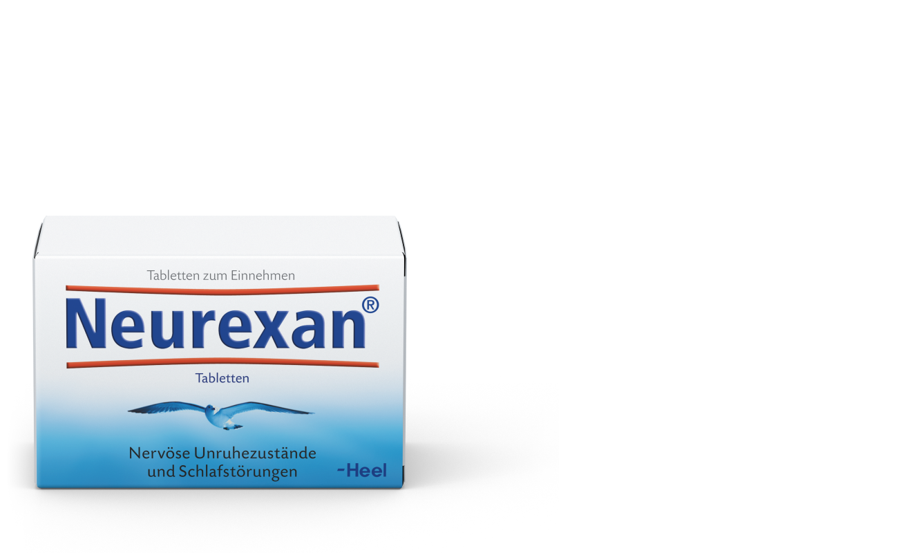 Anzeige: Neurexan, Entspannen am Tag.  Gut schlafen in der Nacht.