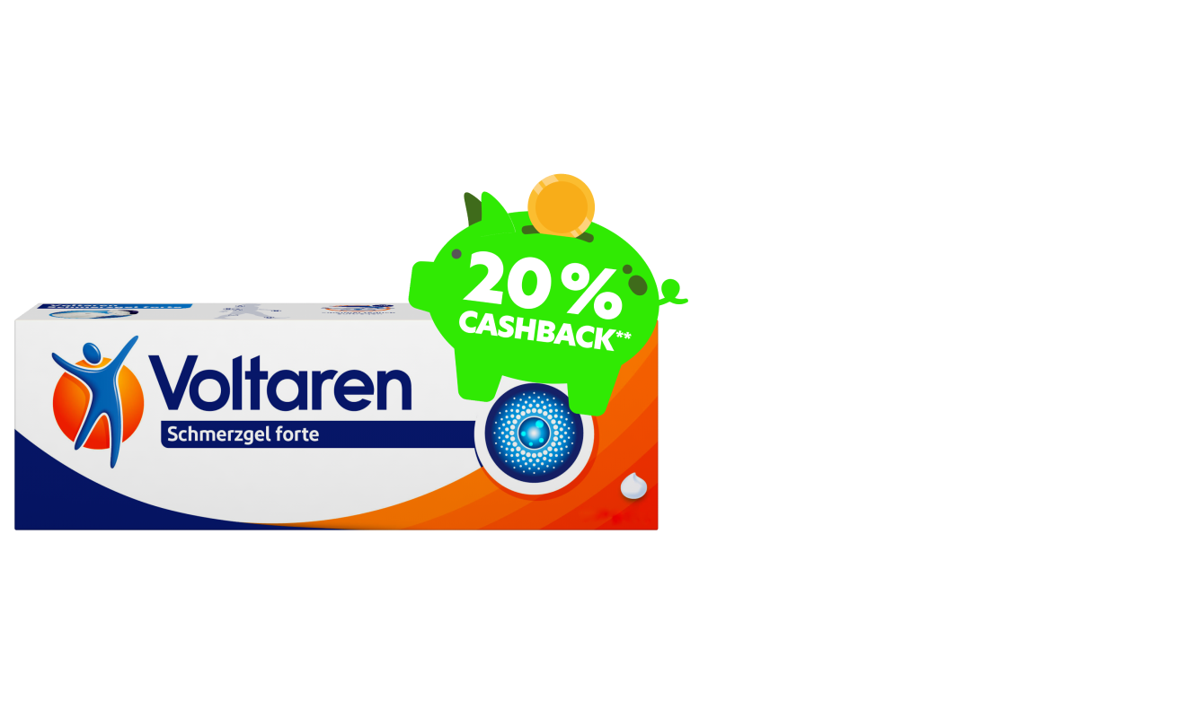 Aktion: Haleon Cashback Aktion Voltaren forte