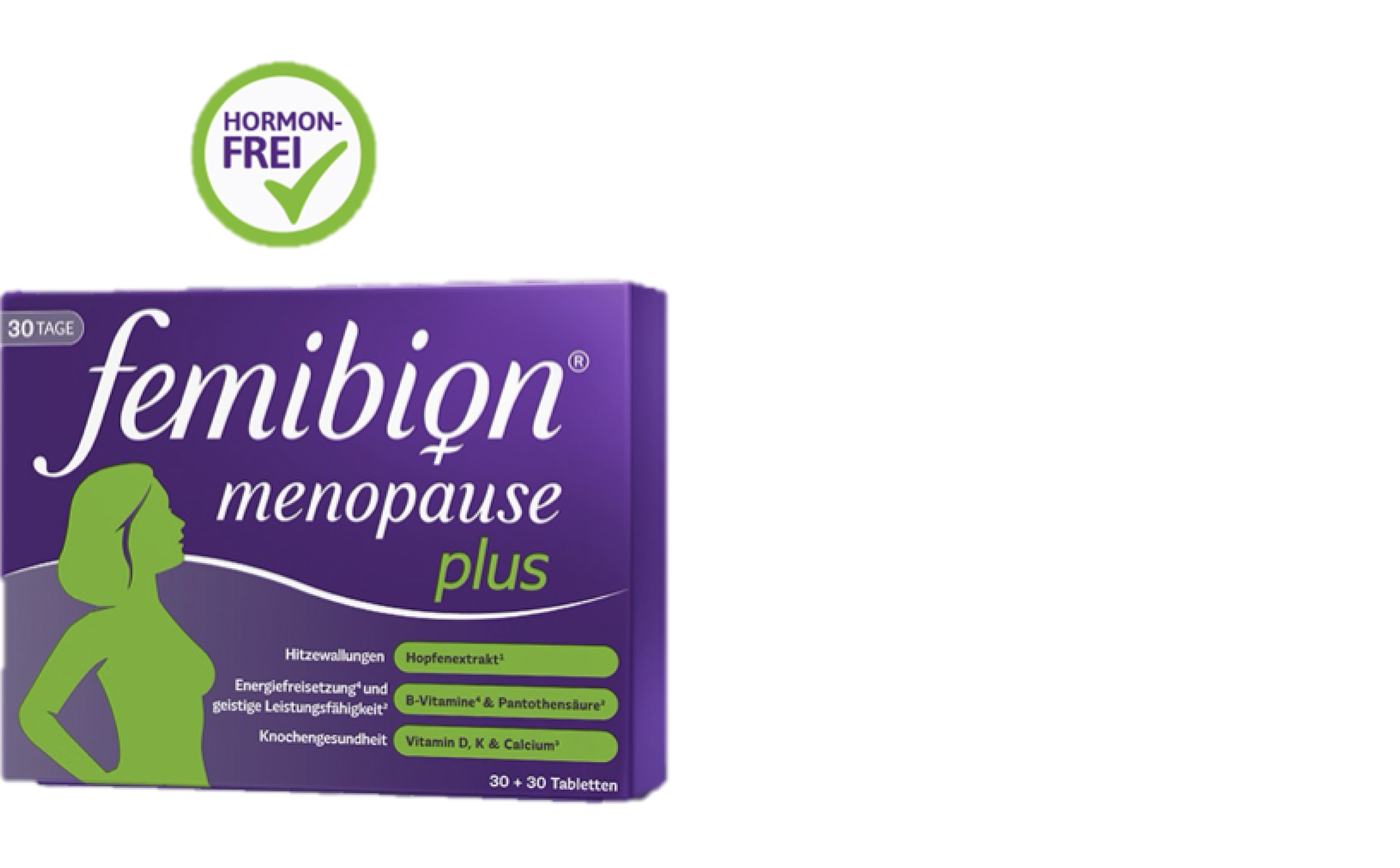 Werbung: Femibion Menopause Plus für Frauen in den Wechseljahren