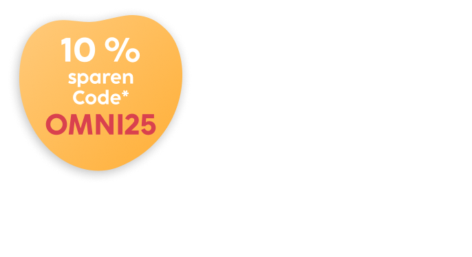 Aktion: Du erhältst 10 % Rabatt auf Aktionsprodukte von OmniBiotic mit dem Code OMNI25